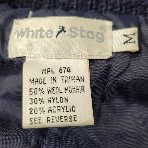 Vintage White Stag Autumn-Tone Lined Sweater Shacket Jacket size Medium - Picture 6 of 15